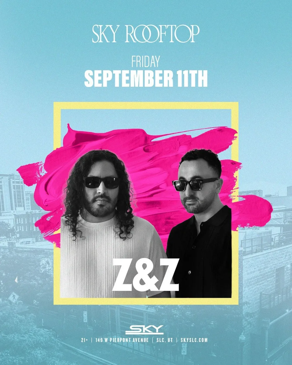 Z & Z — event flyer