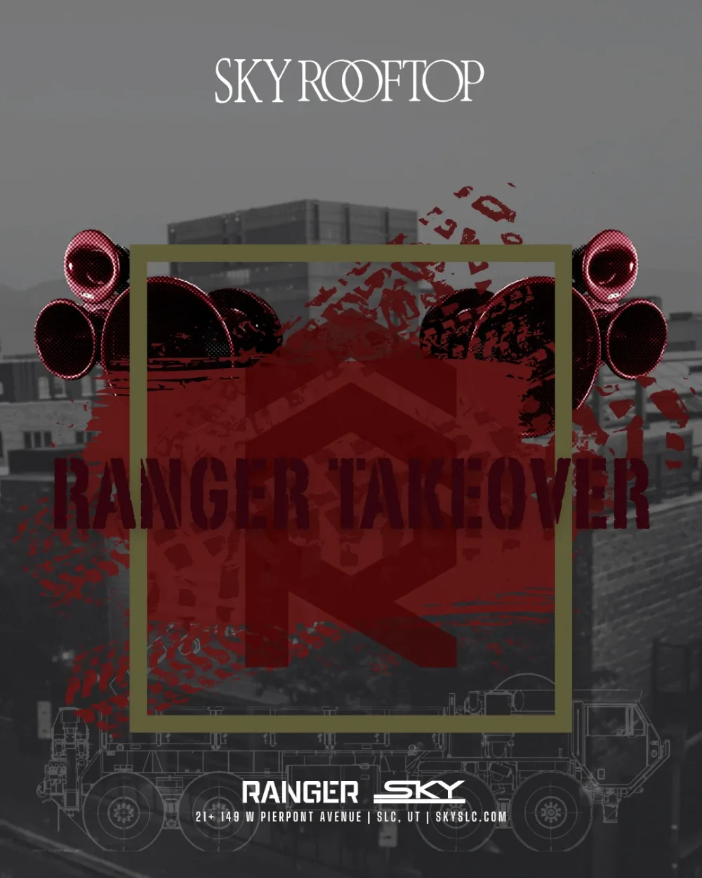 Ranger Soundcar — event flyer