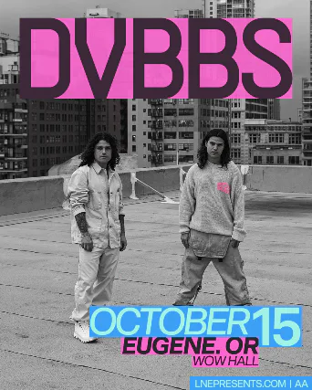 DVBBS — event flyer