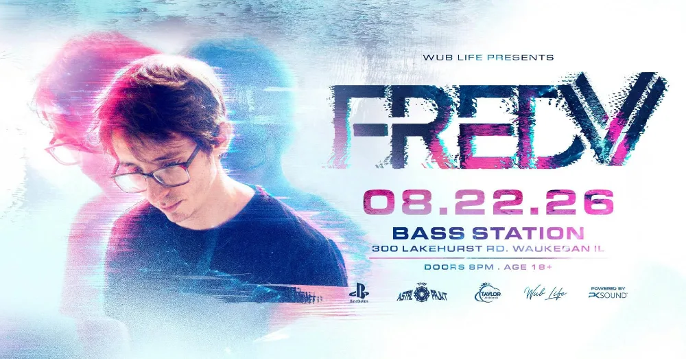 Fred V — event flyer