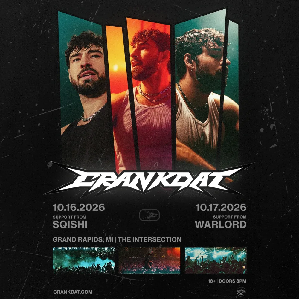 Crankdat, Warlord — event flyer