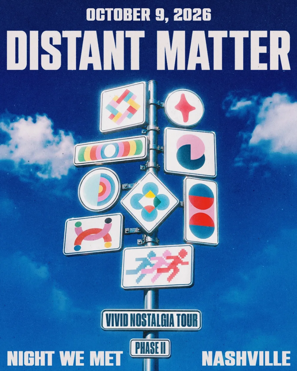 Distant Matter — event flyer