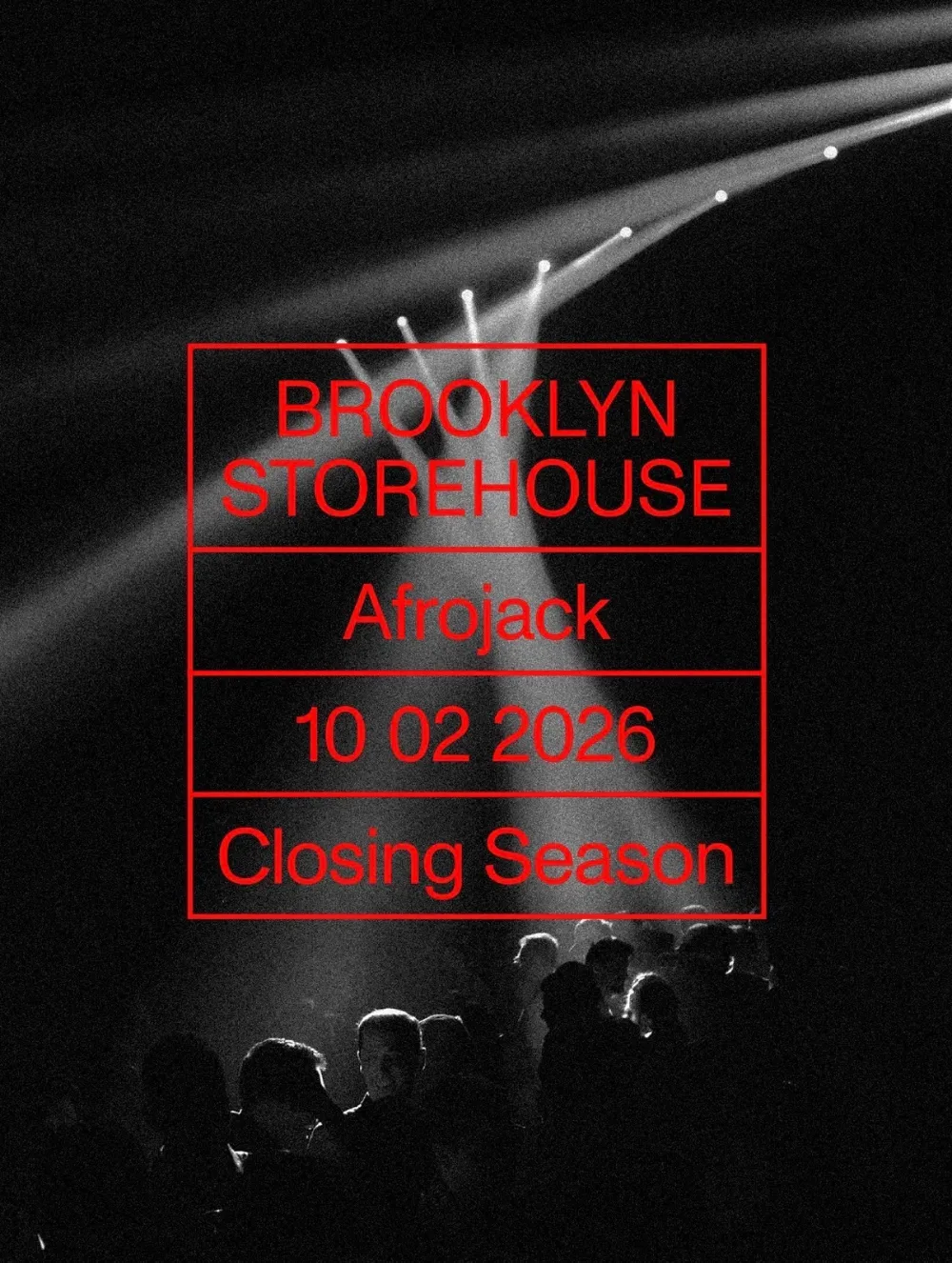 AFROJACK — event flyer