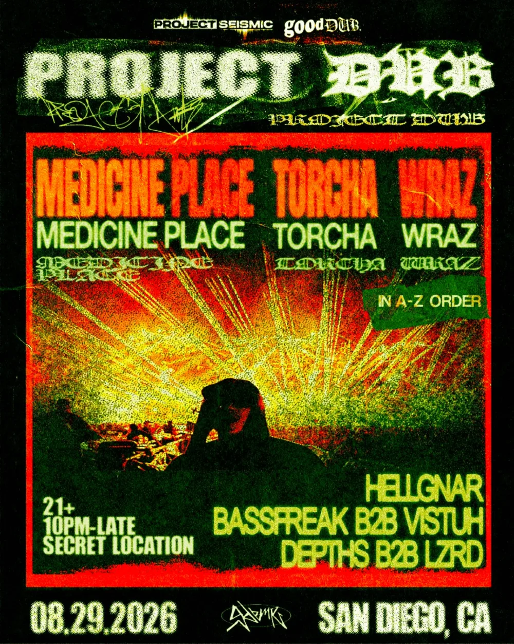 PROJECT DUB — event flyer