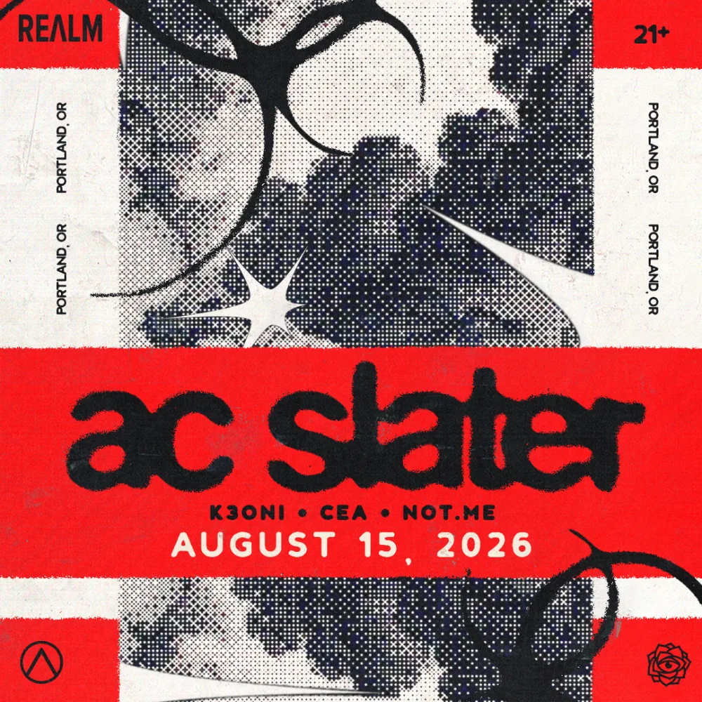 AC Slater — event flyer