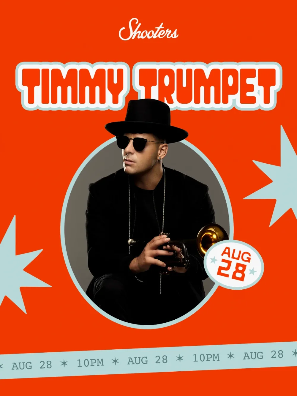 Timmy Trumpet — event flyer
