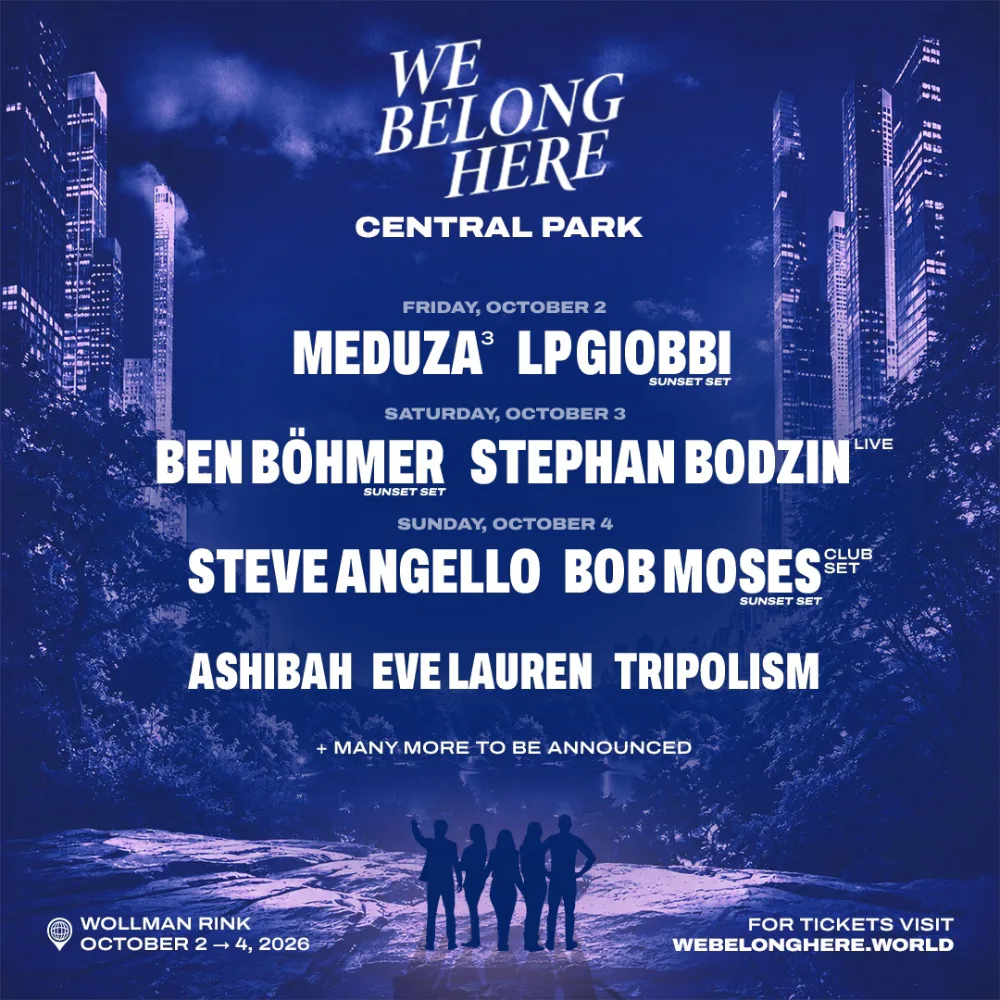 We Belong Here - Central Park — event flyer