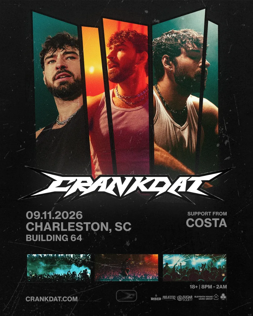 Crankdat — event flyer