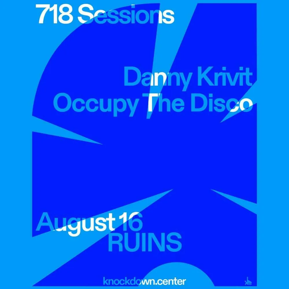 718 Sessions — event flyer