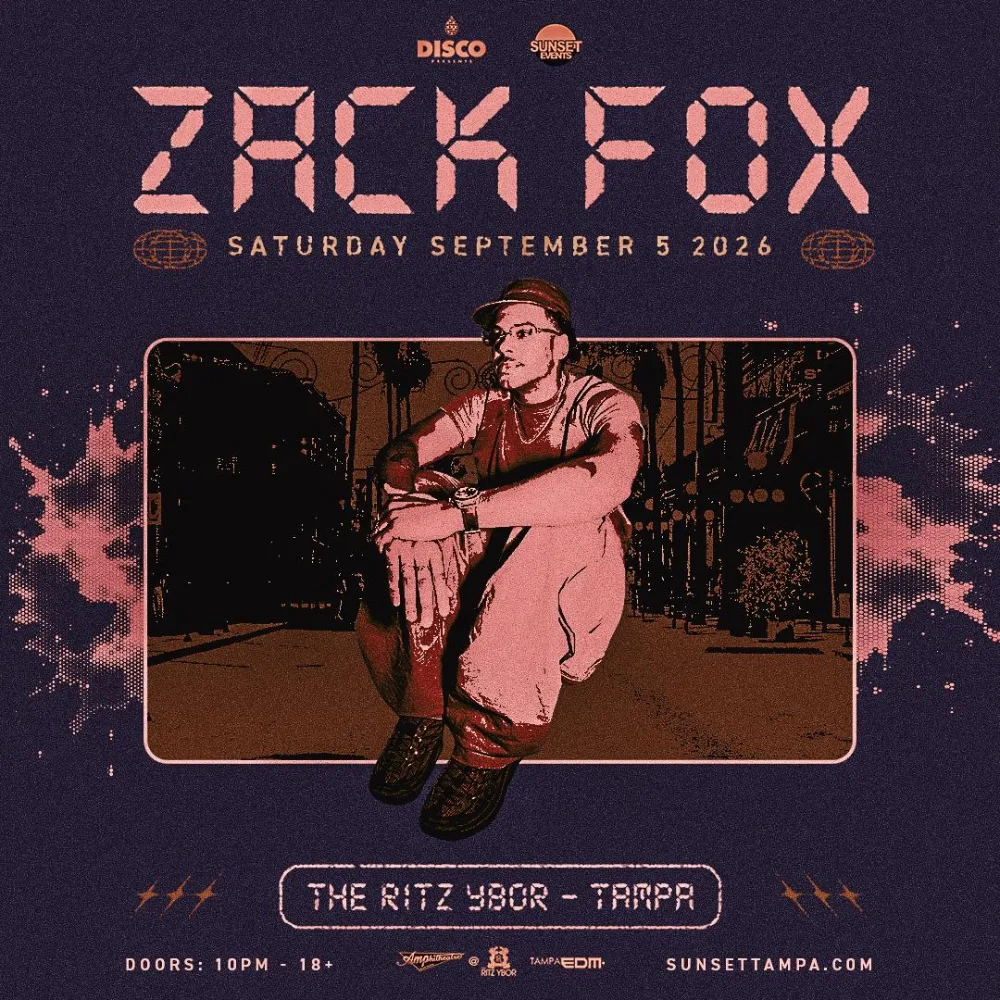 Zack Fox — event flyer