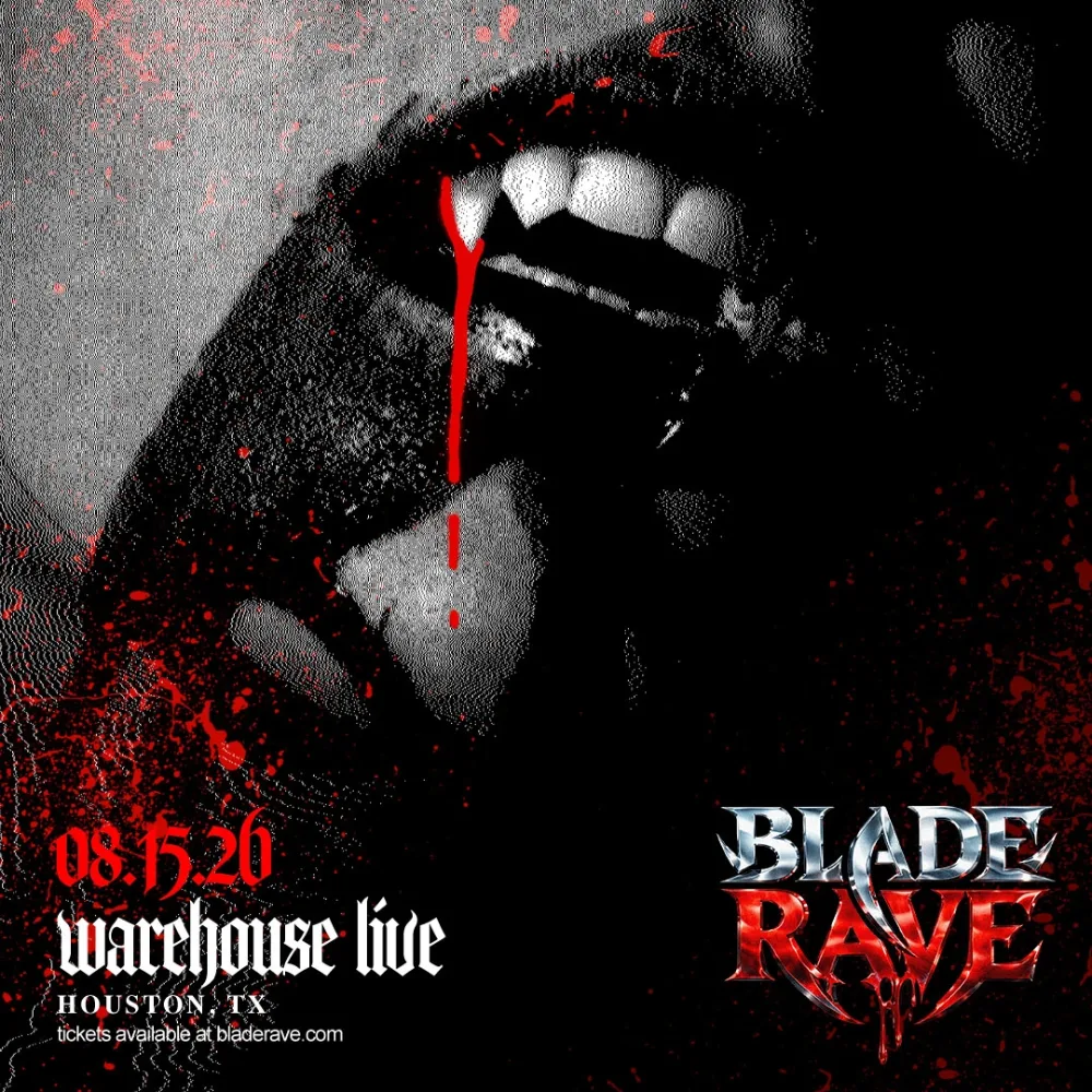 BLADE RAVE - Vampire Blood Rave — event flyer
