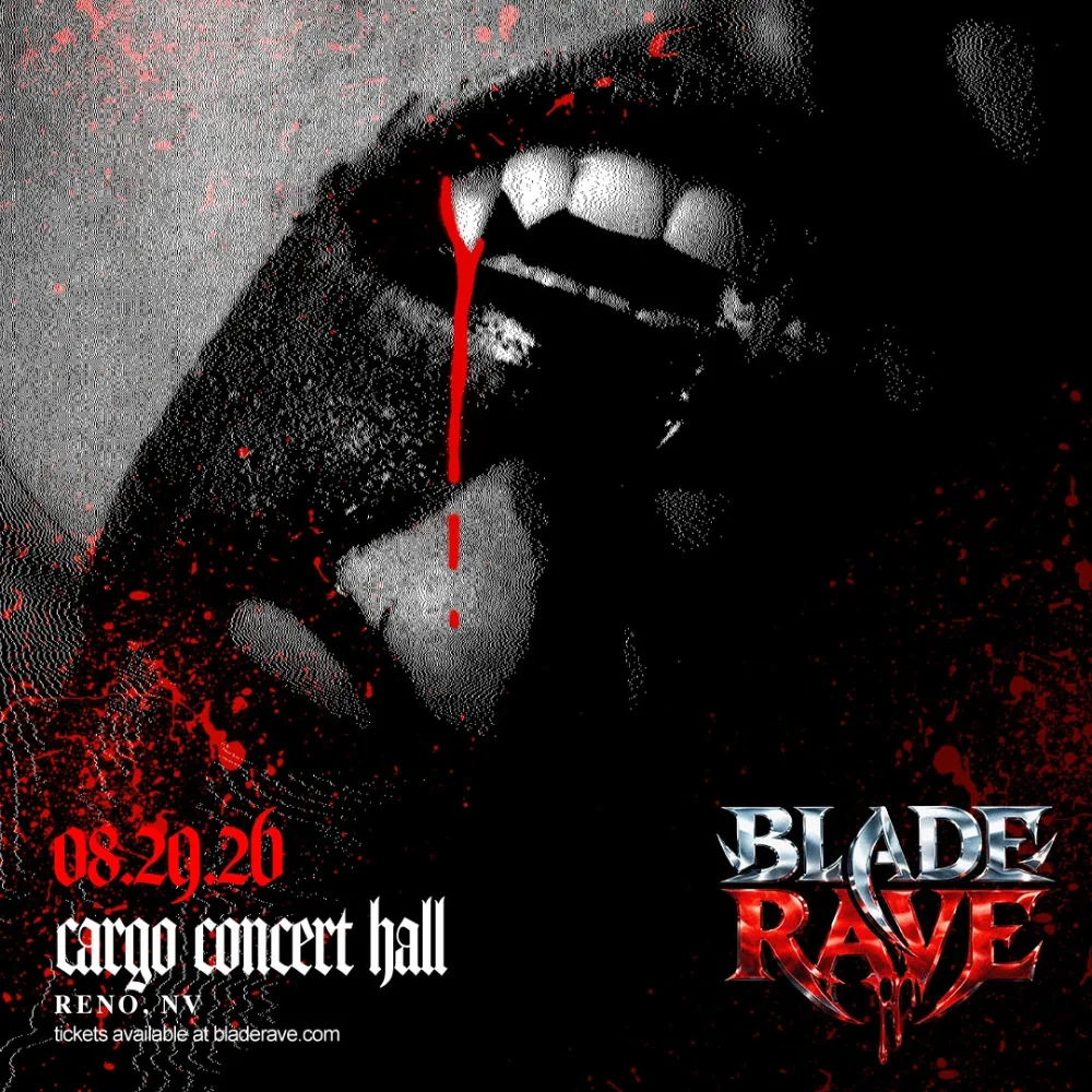 BLADE RAVE - Vampire Blood Rave — event flyer