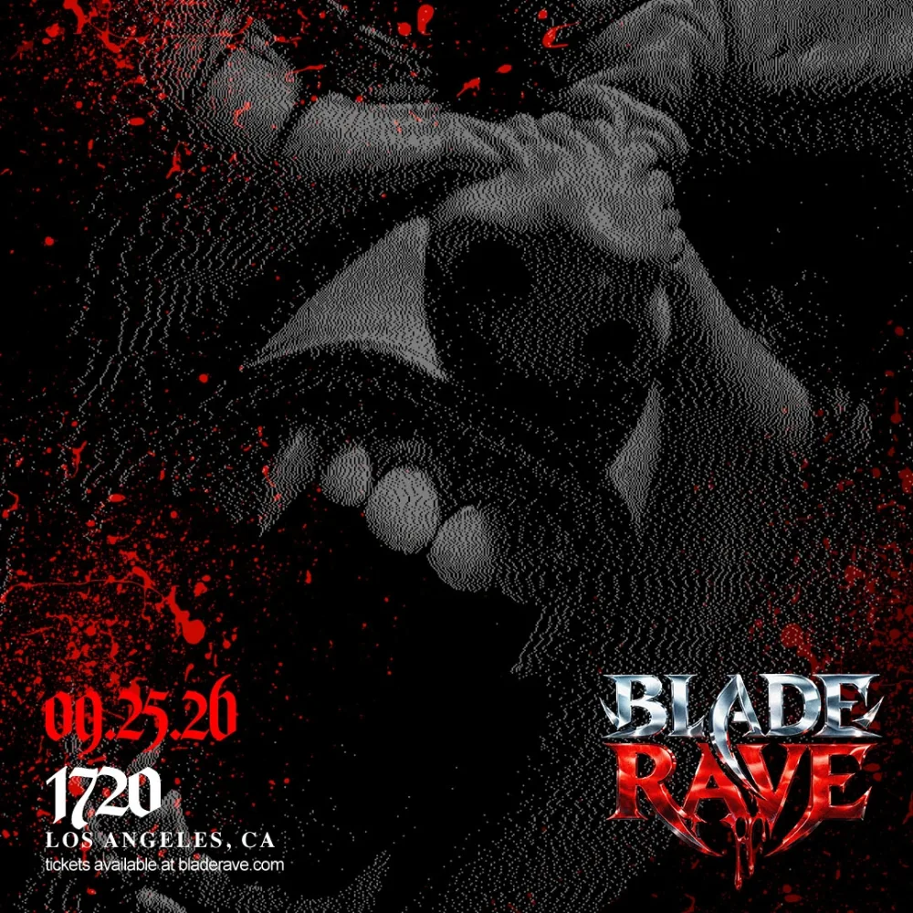 BLADE RAVE - Vampire Blood Rave — event flyer