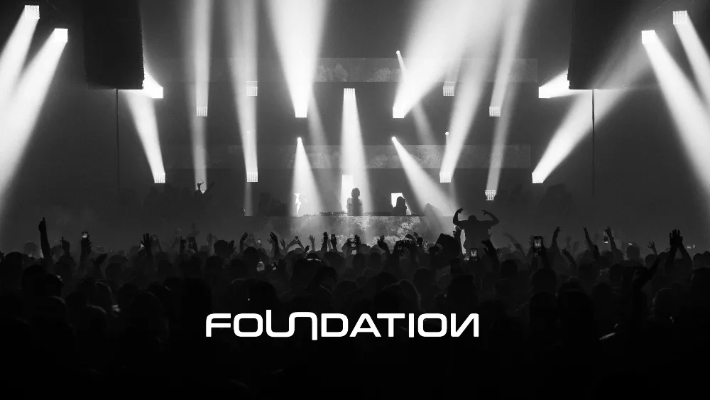 Foundation v17.0 — event flyer