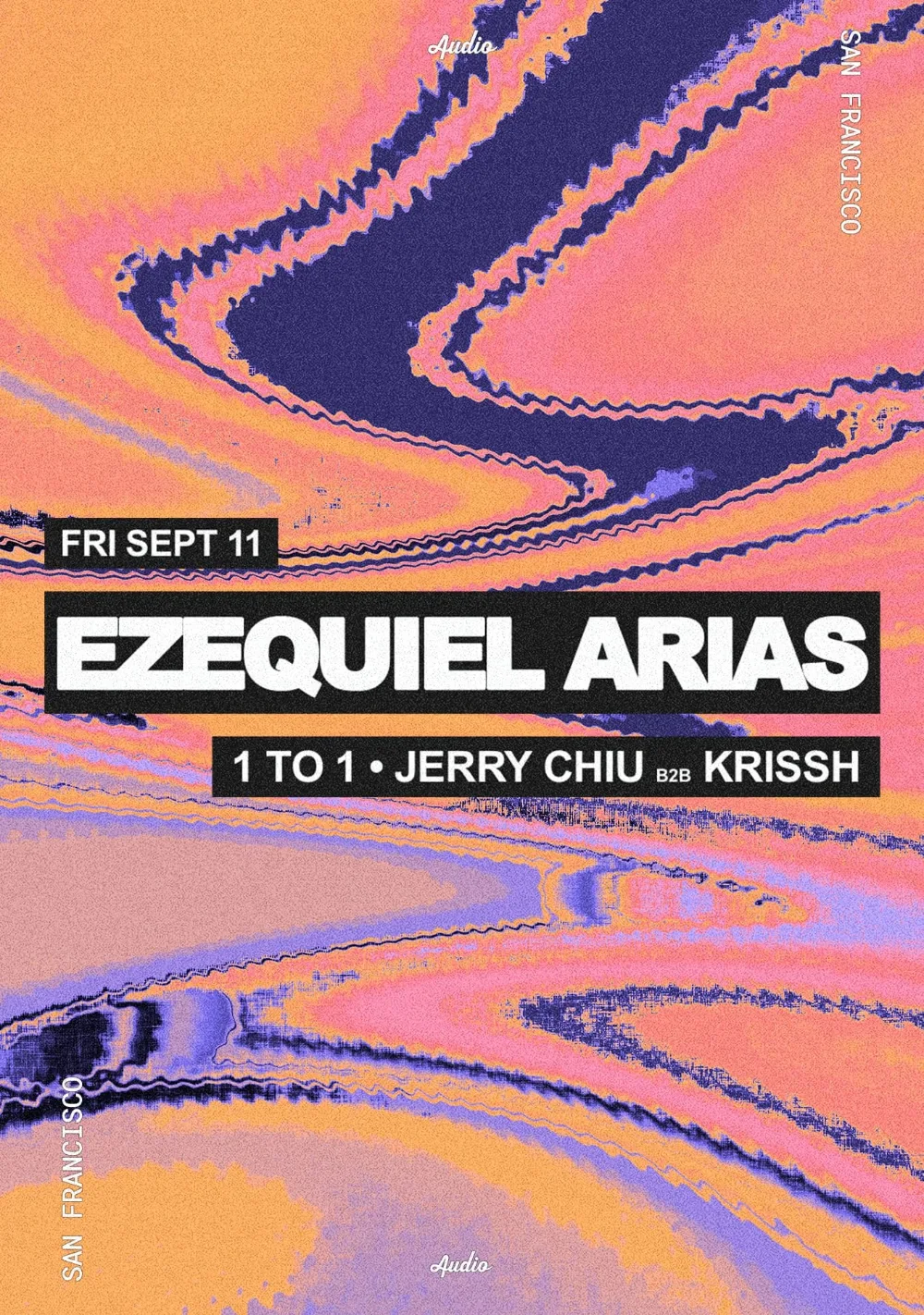 Ezequiel Arias — event flyer