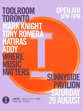 Sunnyside Sessions x Toolroom Records Takeover — event flyer