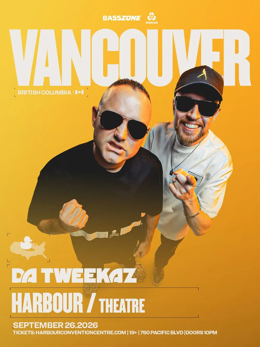 Da Tweekaz — event flyer