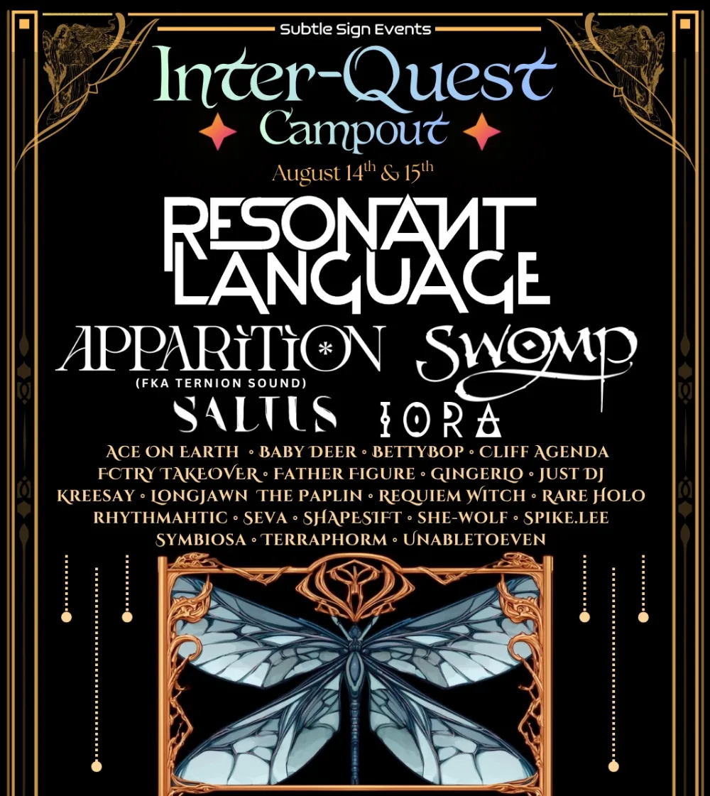 Inter-Quest Campout — event flyer