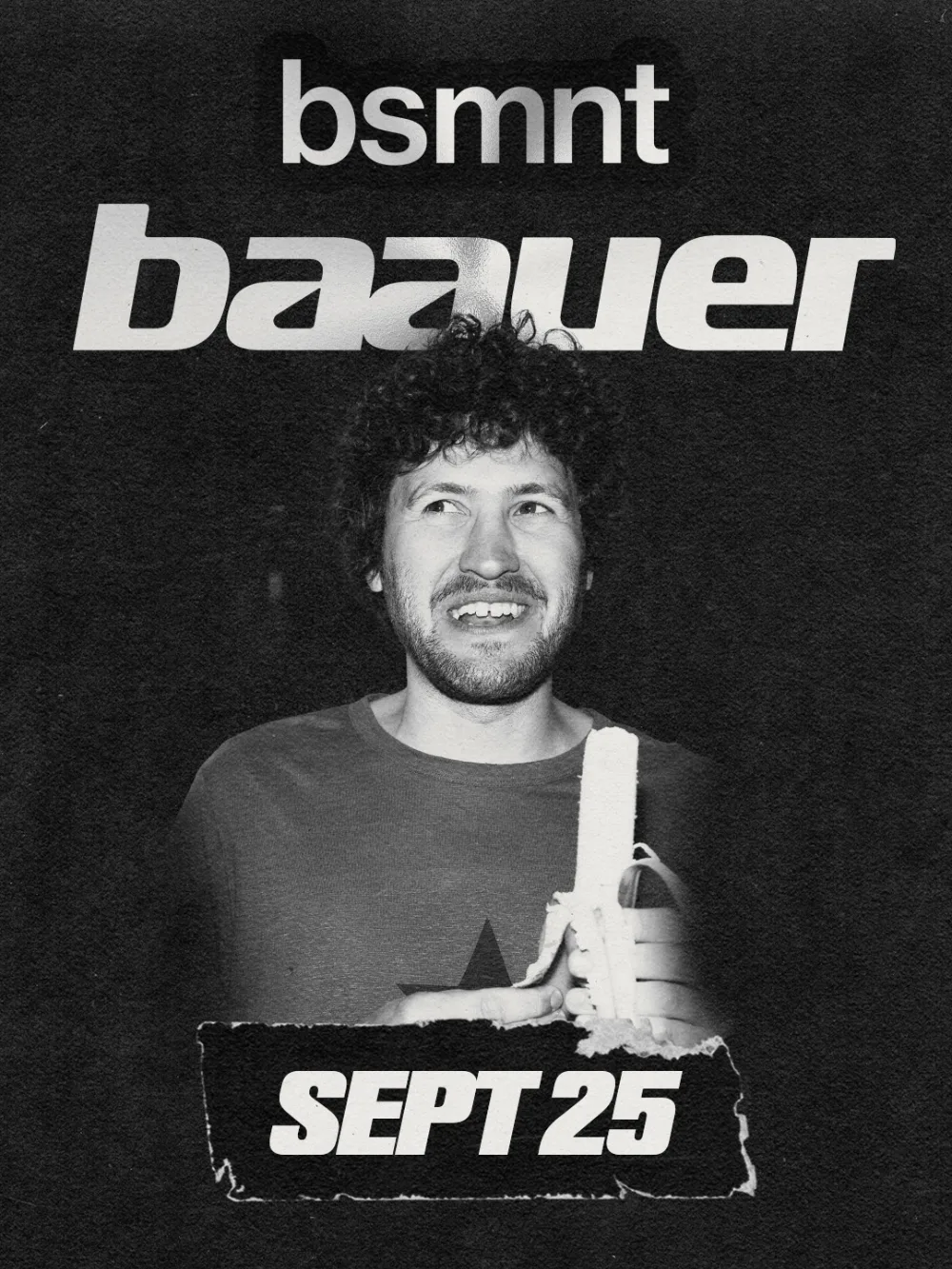Baauer — event flyer