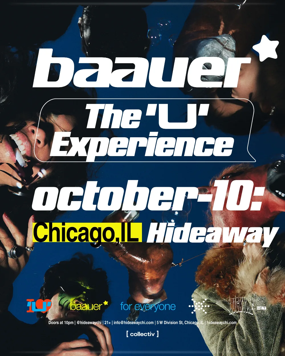 Baauer — event flyer