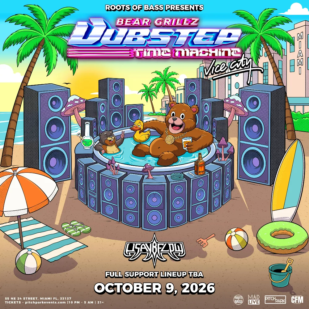 Roots of Bass — event flyer