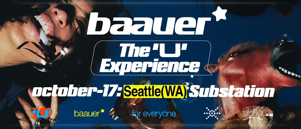 Baauer — event flyer