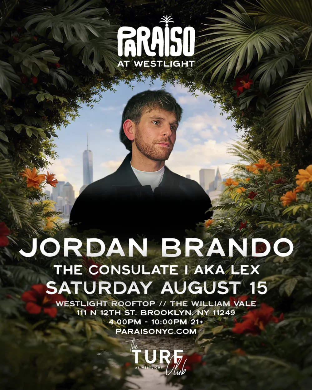 Paraiso Sunset Saturday — event flyer
