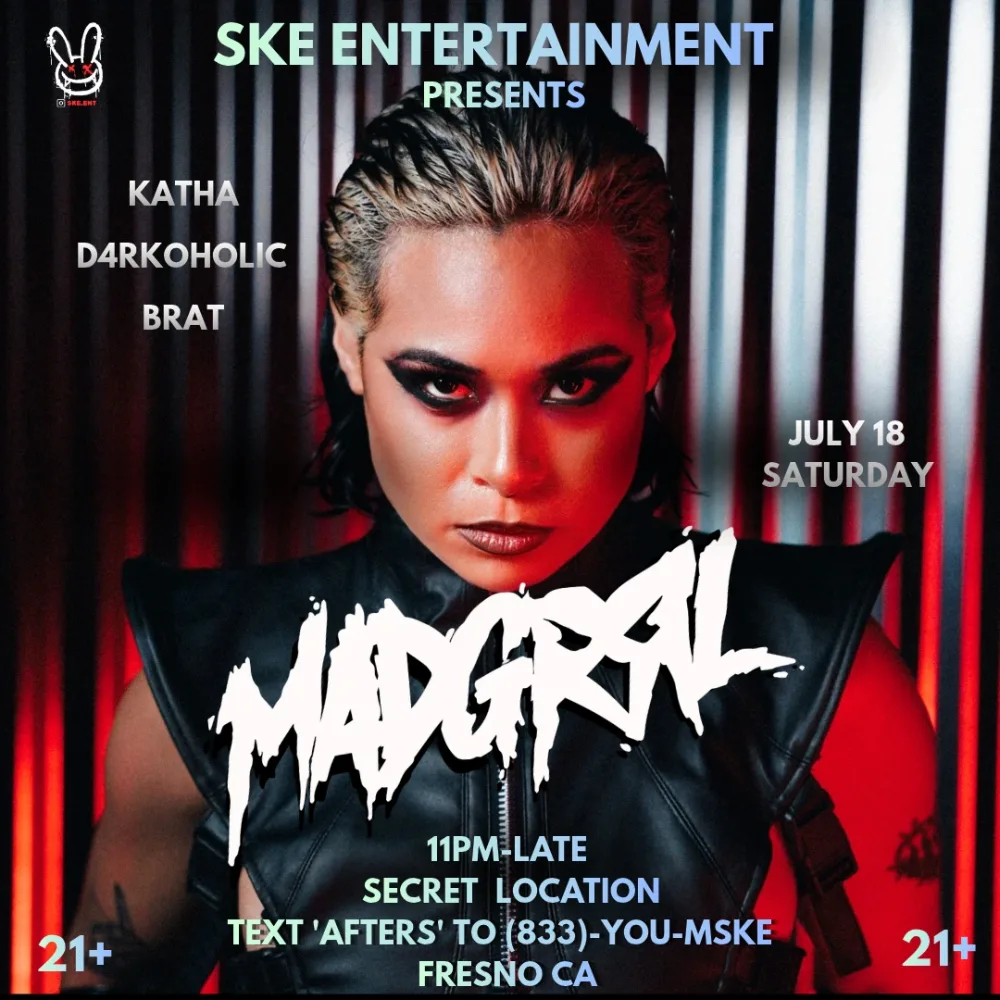 Ske Presents - Madgrrl Returns — event flyer