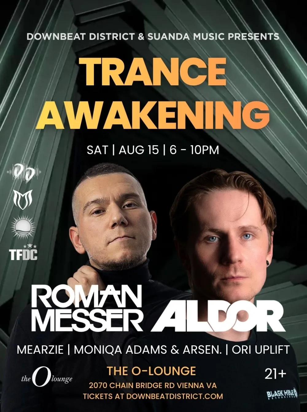 TRANCE AWAKENING — event flyer