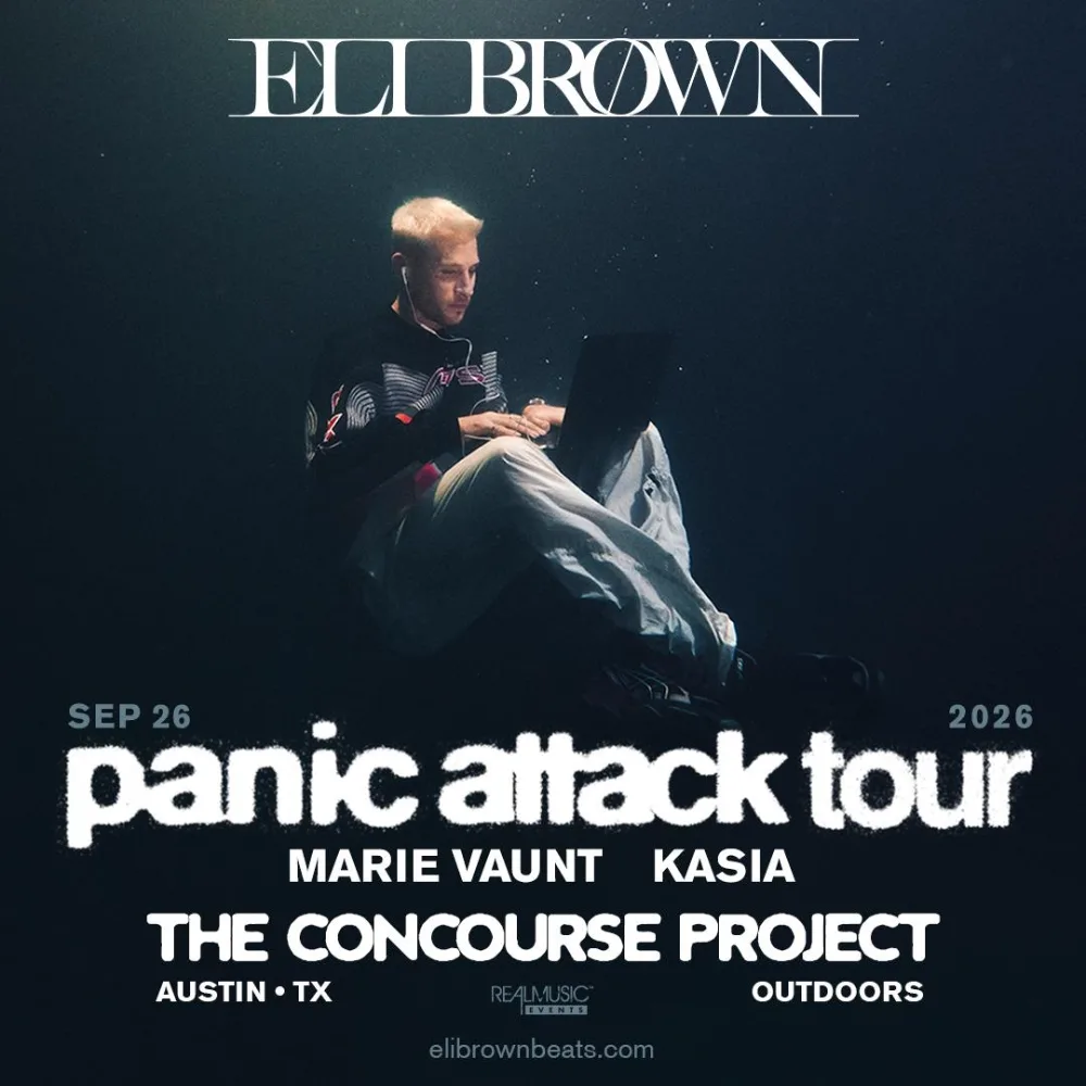 Eli Brown, Marie Vaunt — event flyer