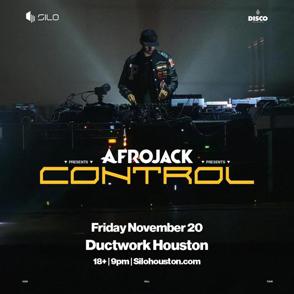 AFROJACK — event flyer