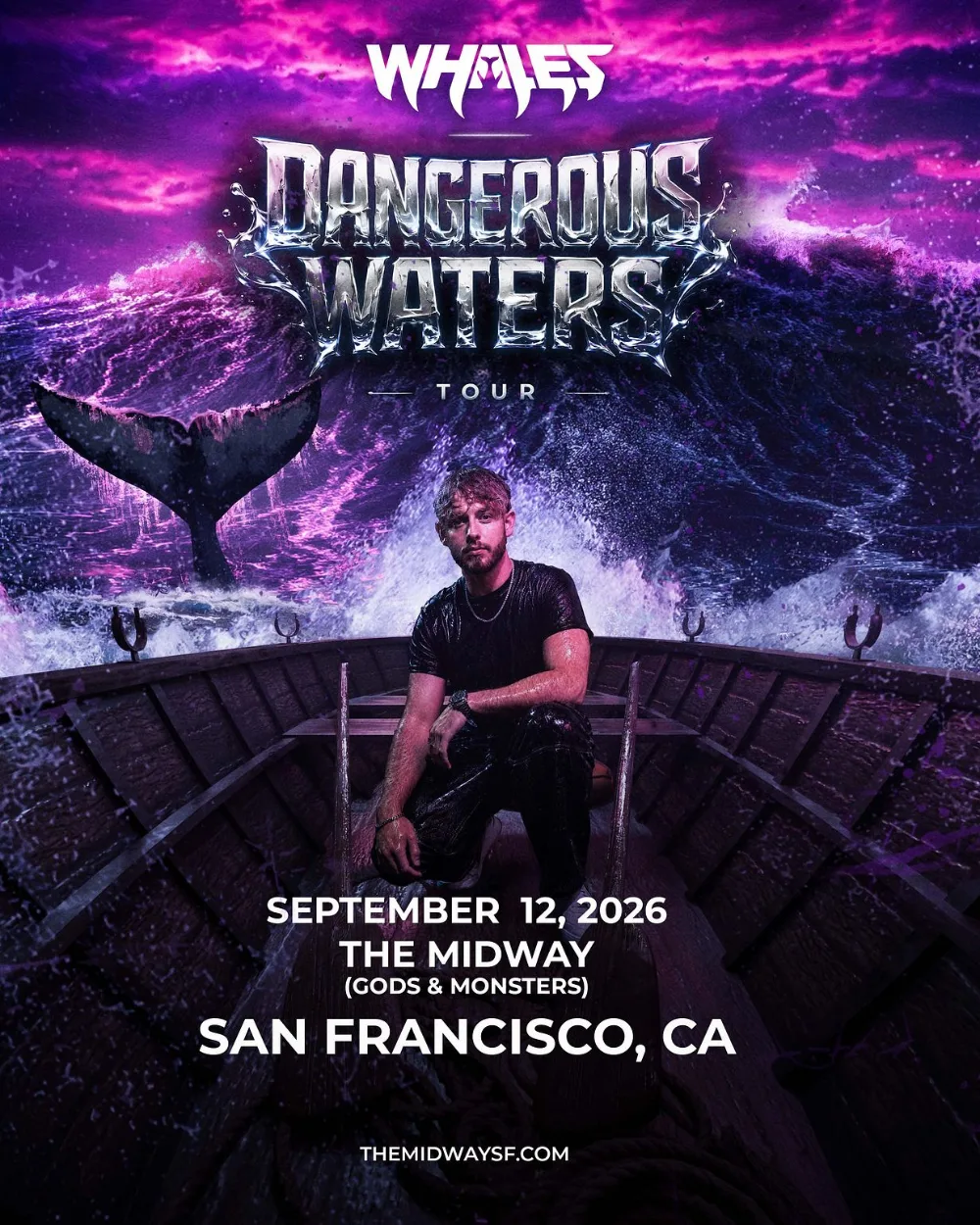 Whales — event flyer
