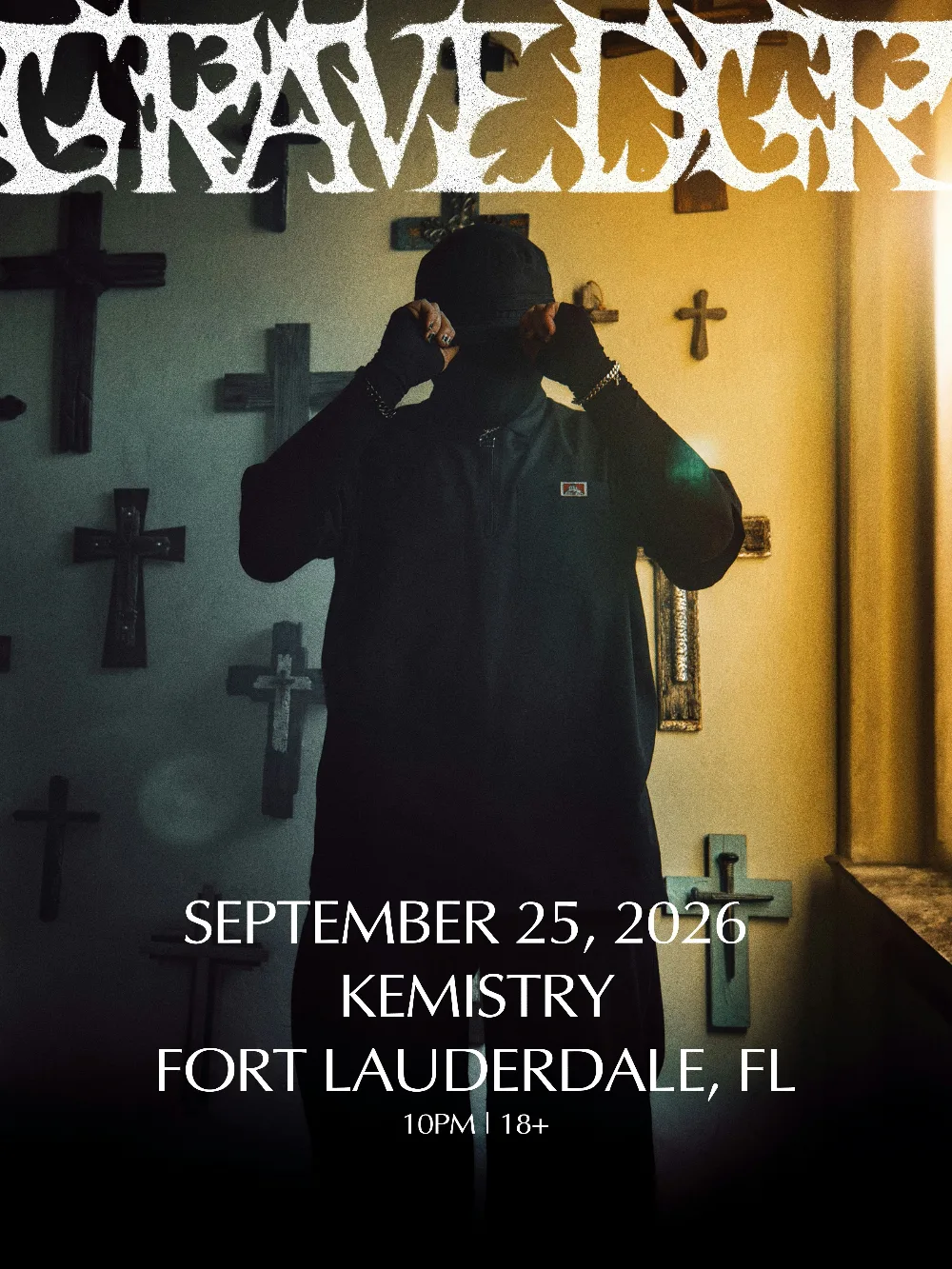GRAVEDGR — event flyer