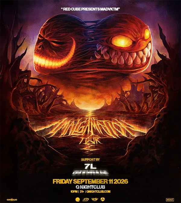MADVKTM (Mad Dubz & VKTM), 7L — event flyer
