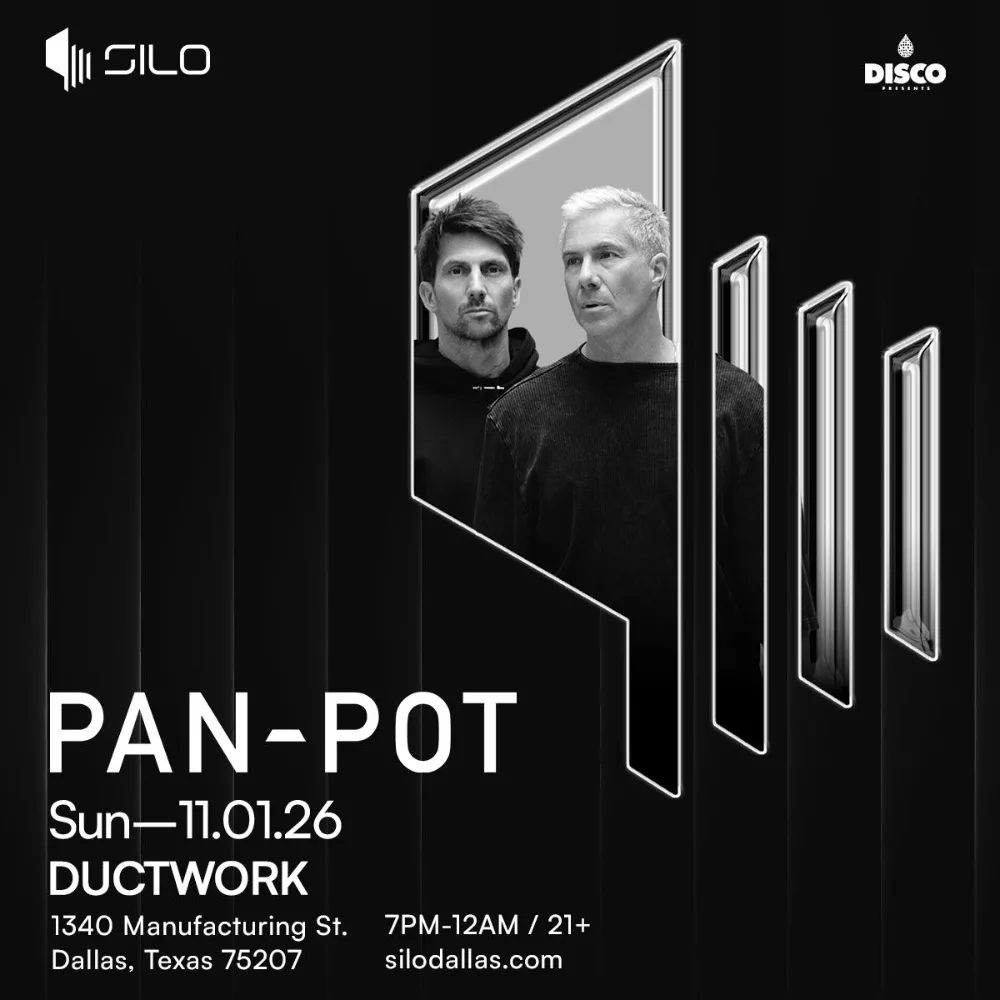 Pan-Pot — event flyer