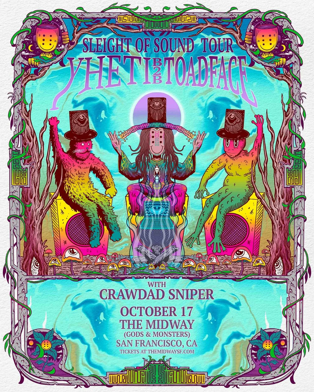 Sleight of Sound Tour — event flyer