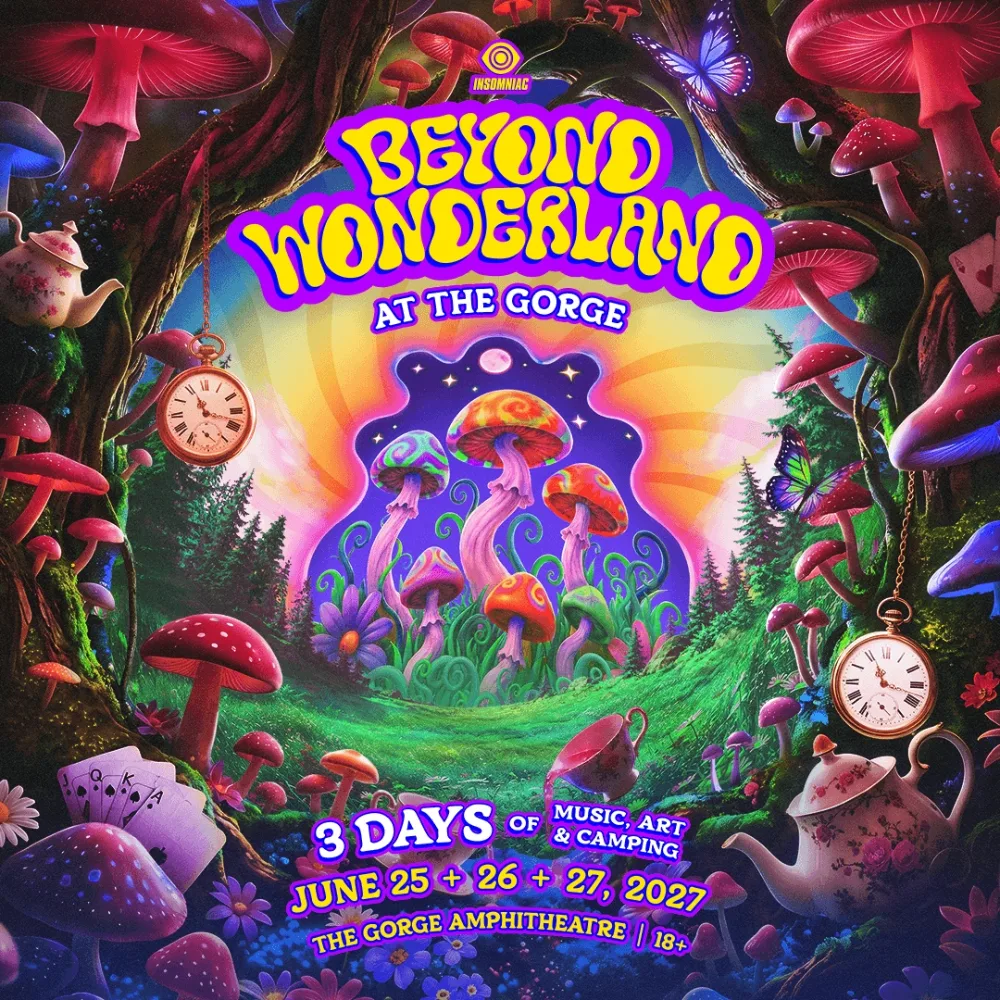 Beyond Wonderland at the Gorge — event flyer