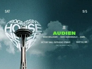 Event flyer for Progressive House Never Died
