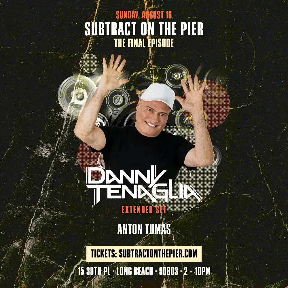 Subtract On The Pier — event flyer