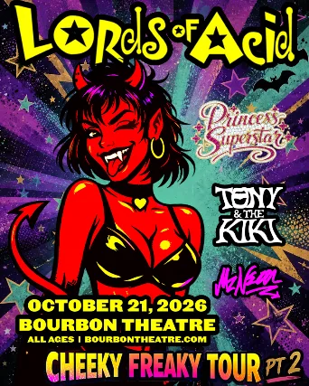 Lords of Acid — event flyer