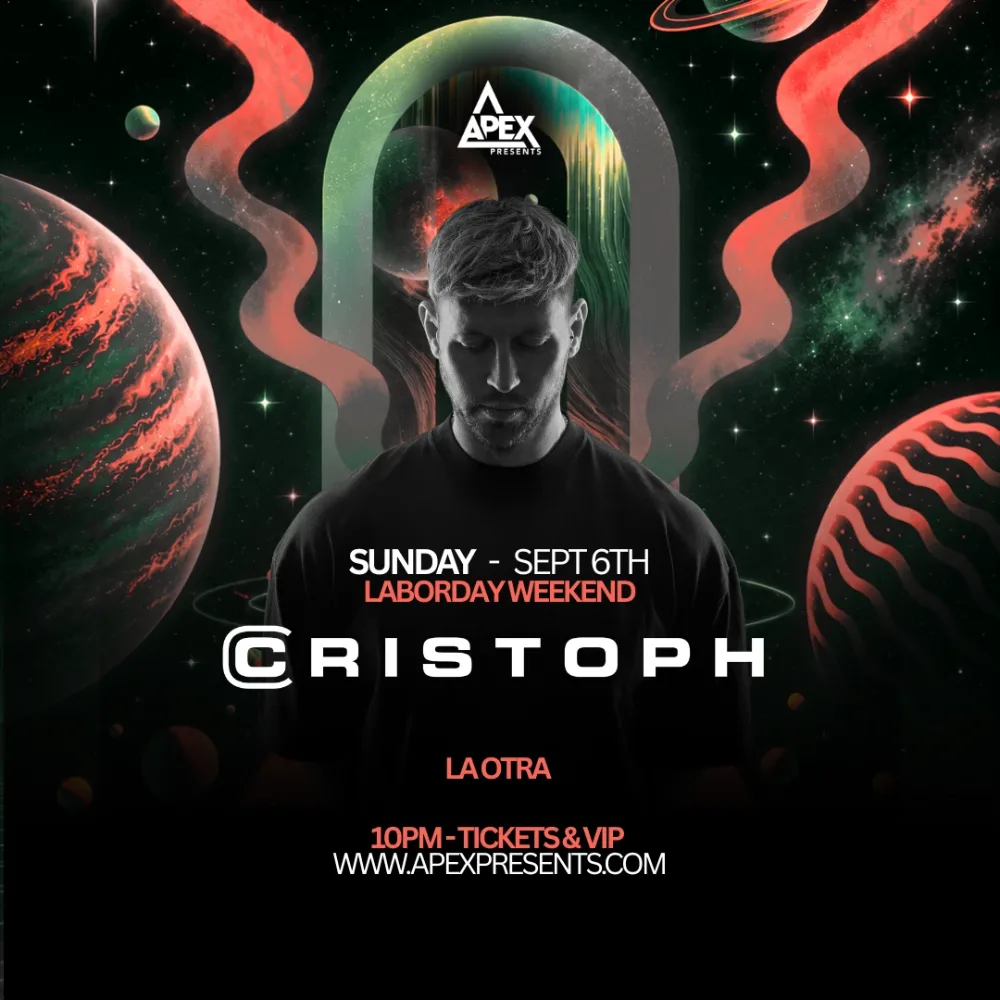 Cristoph — event flyer