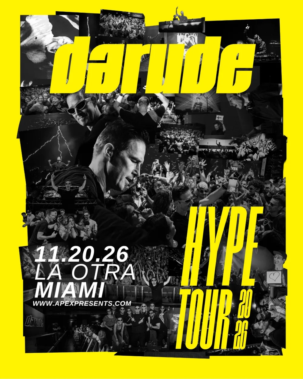 Hype Tour — event flyer
