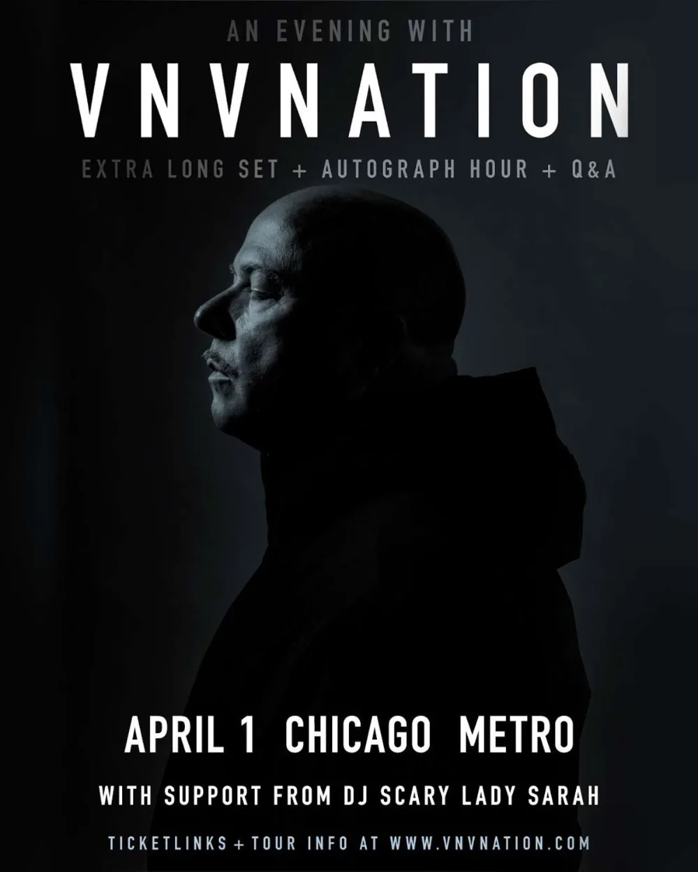 VNV Nation — event flyer