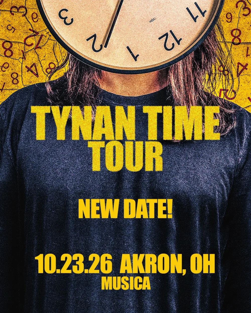 Time Tour — event flyer