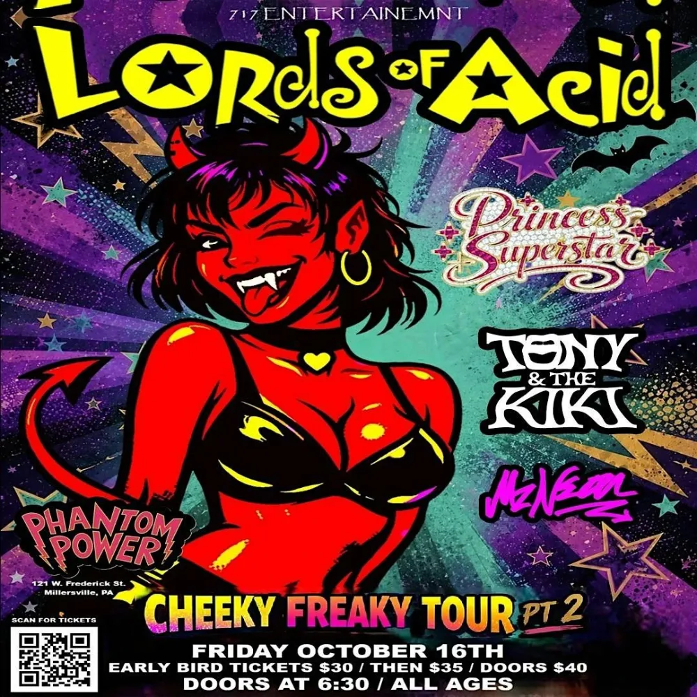 Lords of Acid — event flyer