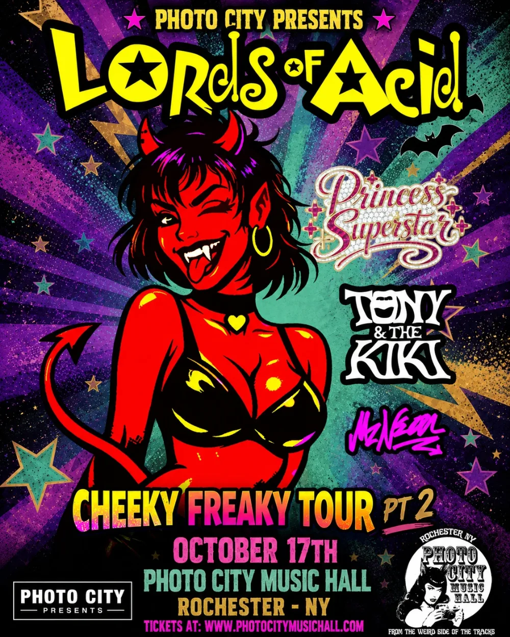 Lords of Acid — event flyer
