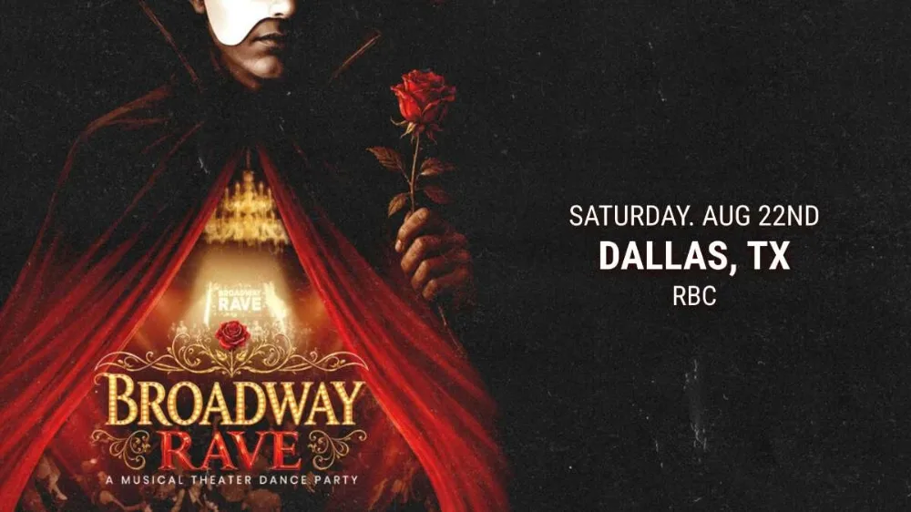 Broadway Rave — event flyer