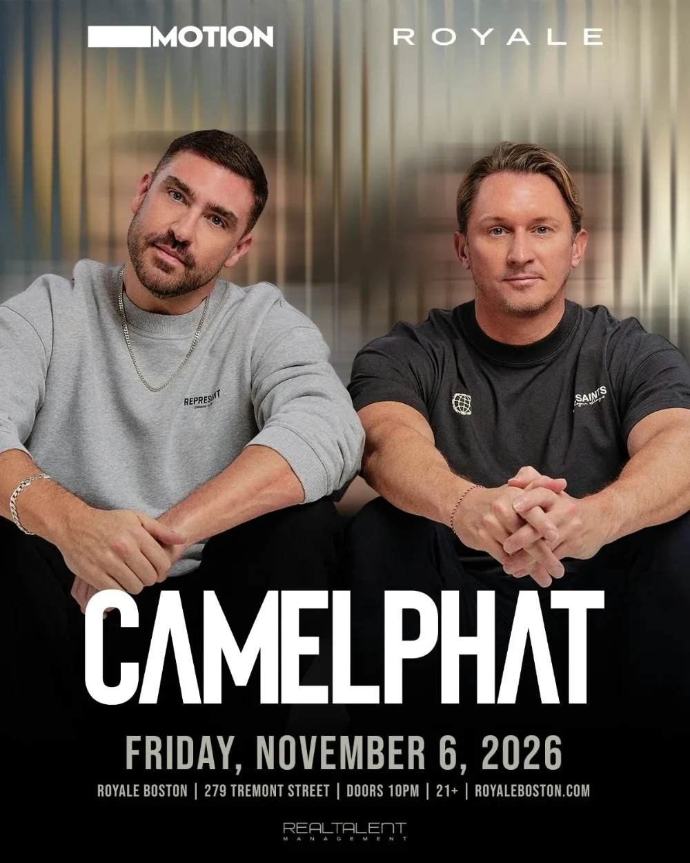 CamelPhat — event flyer