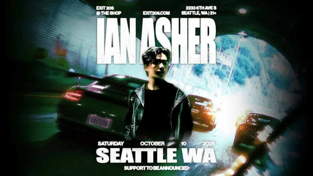 Ian Asher — event flyer