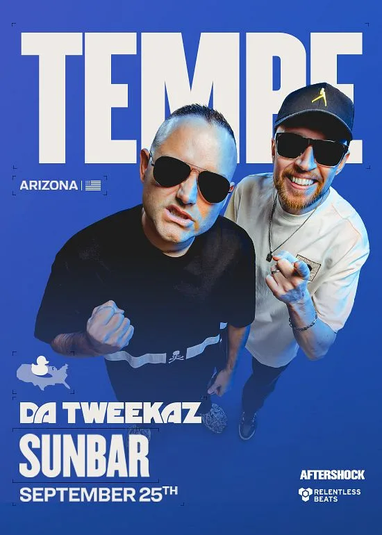 Da Tweekaz — event flyer